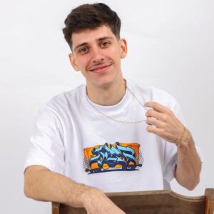 Camiseta Colab com o artista Moska